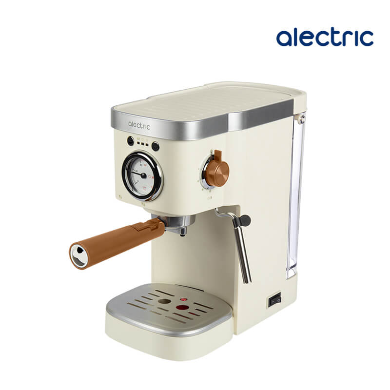 เครื่องชงกาแฟแรงดัน ALECTRIC รุ่น AATTE ONE สีครีม